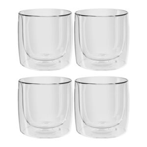 ZWILLING Sorrento Double Wall Whiskey Glasses - Pack of 4