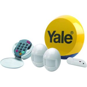 YALE HSA Essentials Alarm Kit, Yellow,White