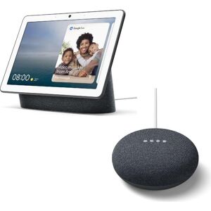 Google Nest Hub Max & Nest Mini Bundle - Charcoal