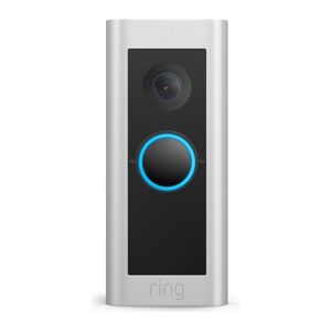 RING Video Doorbell Pro 2 - Hardwired, Silver/Grey