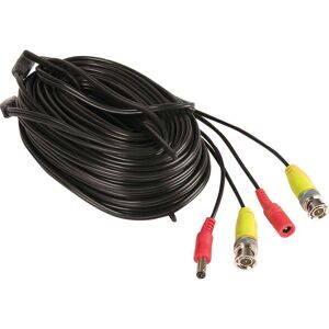YALE Smart Home CCTV BNC Cable - 30 m, Black