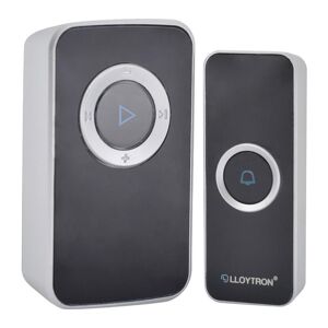 LLOYTRON MIP3 B7032BK Doorbell Chime - Black, Black