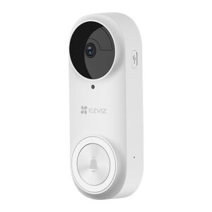 EZVIZ DB2 Wireless Video Doorbell with Chime, White