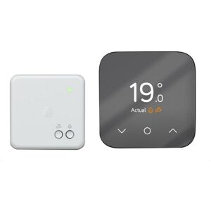 HIVE Mini Thermostat & Receiver, Silver/Grey,White,Black