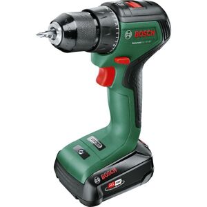 BOSCH UniversalDrill 18V-60 Cordless Drill Driver with 2 batteries - Black & Green