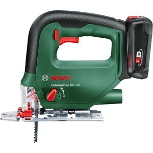 BOSCH UniversalSaw 18V-100 Cordless Jigsaw - Black & Green