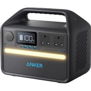 ANKER PowerHouse 535 512 Wh Portable Power Station, Black