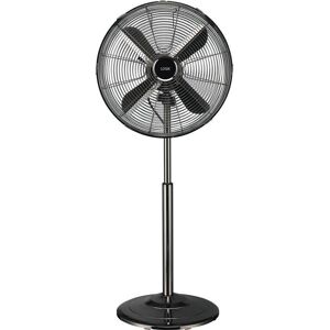 LOGIK L16PFGM17 16" Pedestal Fan - Gun Metal, Silver/Grey