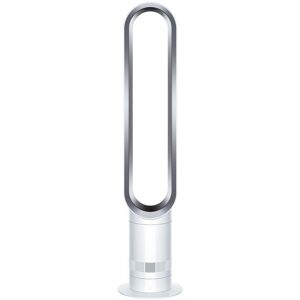 DYSON AM07 Tower Fan - White & Silver, White,Silver/Grey