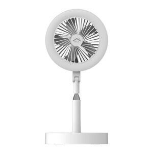 GEOSMART PRO AirLit Smart Pedestal Fan with Beauty Mirror - White, White