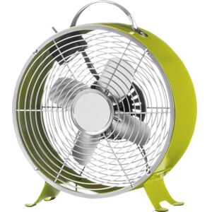 INTERIORS by Premier Retro Portable Desk Fan - Lime Green, Green