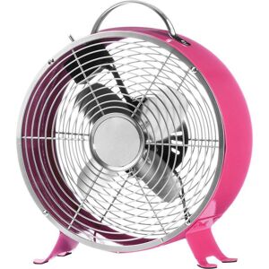 INTERIORS by Premier Retro Portable Desk Fan - Pink, Pink