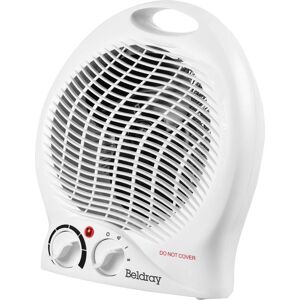 BELDRAY EH0567WK Portable Hot & Cool Fan Heater - White, White