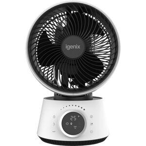 IGENIX IGFD4009W Portable Turbo Fan - White, White