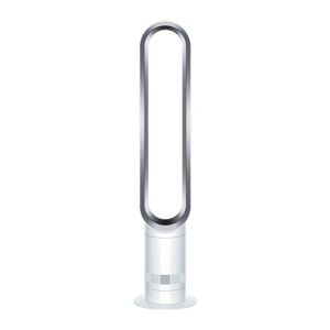 DYSON AM07 Tower Fan - White & Silver, White,Silver/Grey