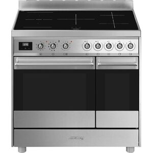 SMEG C92IPX9 90 cm Electric Induction Range Cooker - Stainless Steel, Stainless Steel