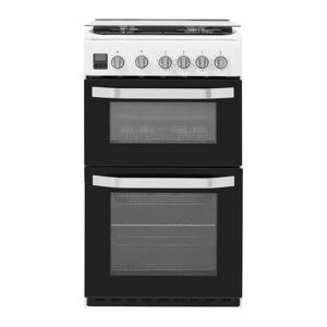 HOTPOINT HD5G00CCW/UK 50 cm Gas Cooker - White, Silver/Grey