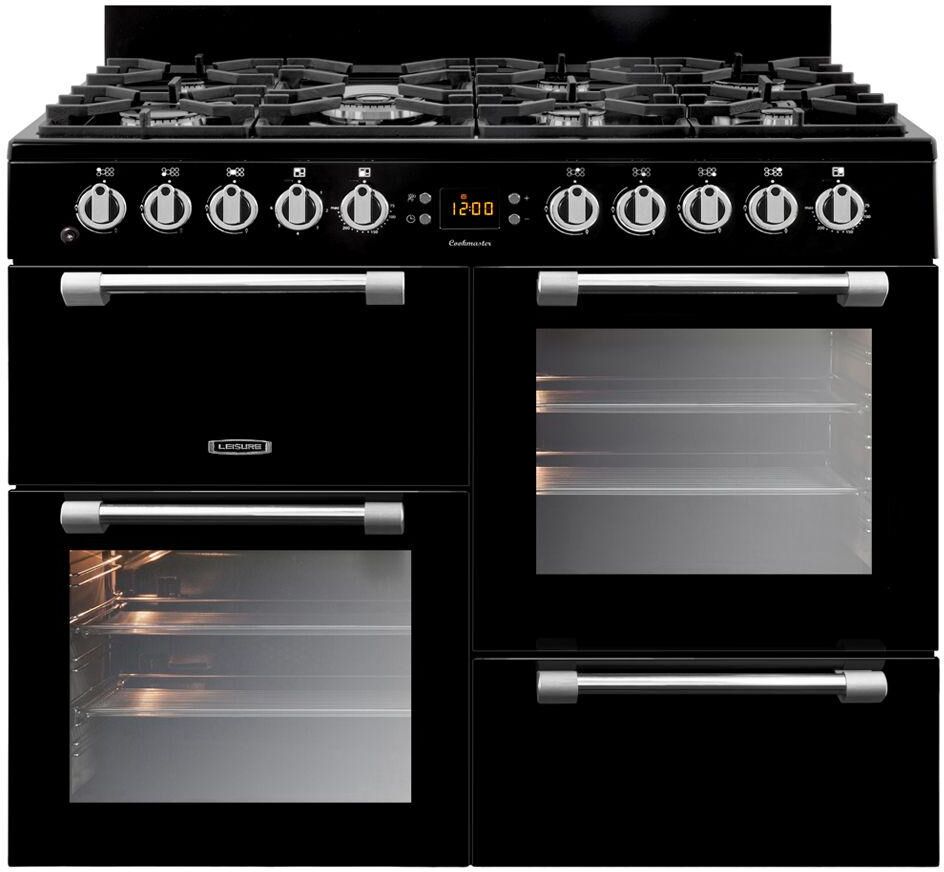 LEISURE Cookmaster CK100G232K 100 cm Gas Range Cooker - Black, Black