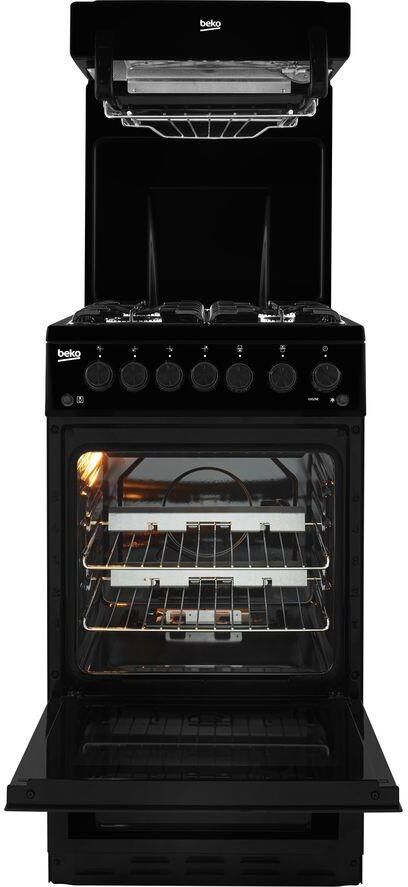 BEKO KA52NEK 50 cm Gas Cooker - Black, Black