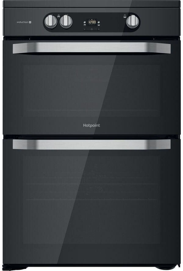 HOTPOINT HDM67I9H2CB/UK 60 cm Electric Induction Cooker - Black, Black