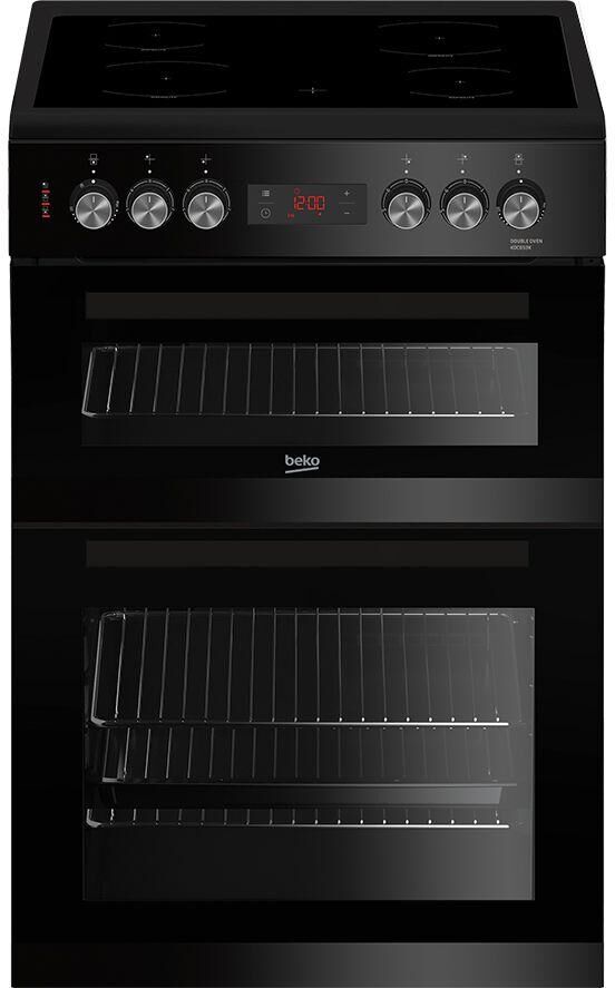 BEKO KDC653K 60 cm Electric Ceramic Cooker - Black, Black