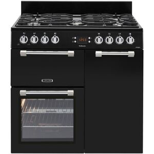 LEISURE Cookmaster CK90G232K 90 Dual Fuel Range Cooker - Black, Black