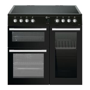 FLAVEL MLN9CRK 90 cm Electric Ceramic Range Cooker - Black, Black