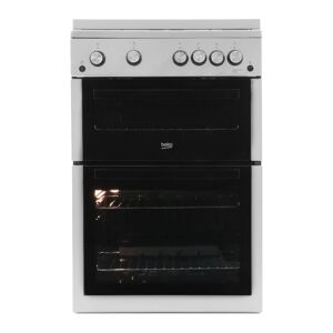 BEKO XTG611S 60 cm Gas Cooker - Silver, Silver/Grey