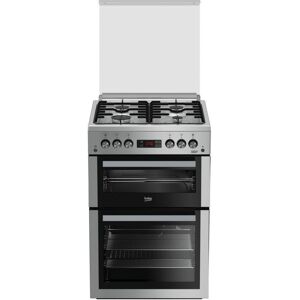 BEKO Pro XDVG675NTS 60 cm Gas Cooker - Silver, Silver/Grey