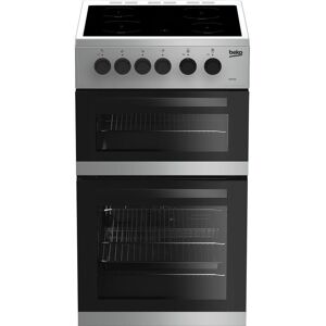 BEKO KDC5422AS 50 cm Electric Ceramic Cooker - Silver, Silver/Grey