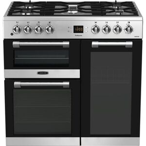 LEISURE CK90F530X 90 cm Dual Fuel Range Cooker - Stainless Steel & Chrome, Stainless Steel