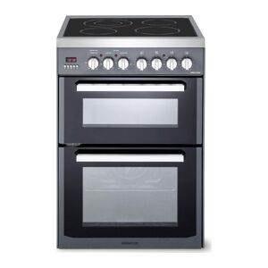 KENWOOD CK235C 60 cm Electric Ceramic Cooker - Slate Grey & Chrome, Silver/Grey