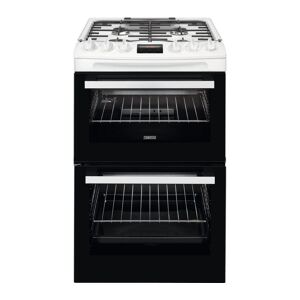 ZANUSSI ZCG43250WA 55 cm Gas Cooker - White, Black,White