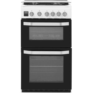 HOTPOINT HD5G00CCW/UK 50 cm Gas Cooker - White, Silver/Grey