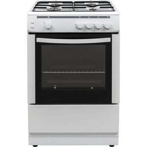 ESSENTIALS CFSG60W18 60 cm Gas Cooker - White, White