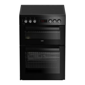 BEKO KDCS663K 60 cm Electric Ceramic Cooker - Black, Black