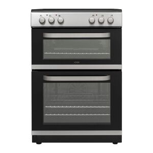 LOGIK LDOC60X22 60 cm Electric Cooker - Inox, Black,Silver/Grey