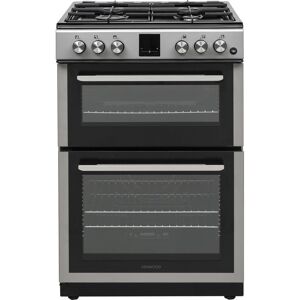 KENWOOD KTG606S22 60 cm Gas Cooker - Silver, Silver/Grey