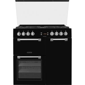 LEISURE CC90F531K 90 cm Dual Fuel Range Cooker - Black, Black