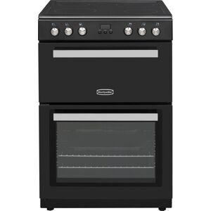 MONTPELLIER MMRDF60FK 60 cm Dual Fuel Cooker - Black & Silver, Black