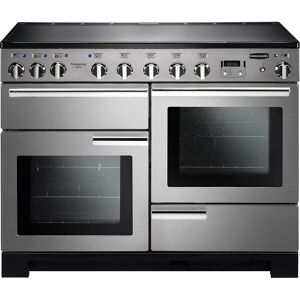 RANGEMASTER Professional Deluxe 110 cm Electric Induction Range Cooker - Slate & Chrome, Silver/Grey