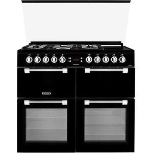 LEISURE Chefmaster CC100F521K 100 cm Dual Fuel Range Cooker - Black, Black