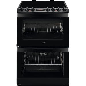 AEG CIB6742MCB 60 cm Electric Cooker - Matte Black, Black