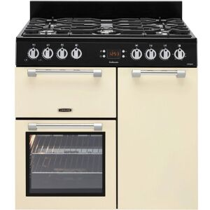 LEISURE Cookmaster CK90G232C Gas Range Cooker - Cream, Cream