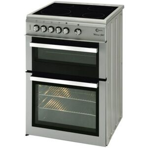 FLAVEL Milano ML61CDS Electric Ceramic Cooker - Silver & Chrome, Silver/Grey