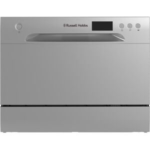 RUSSELL HOBBS RHTTDW6S Table Top Dishwasher - Silver, Silver/Grey