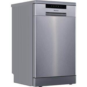 HISENSE HS523E15XUK Slimline Dishwasher - Stainless Steel, Stainless Steel