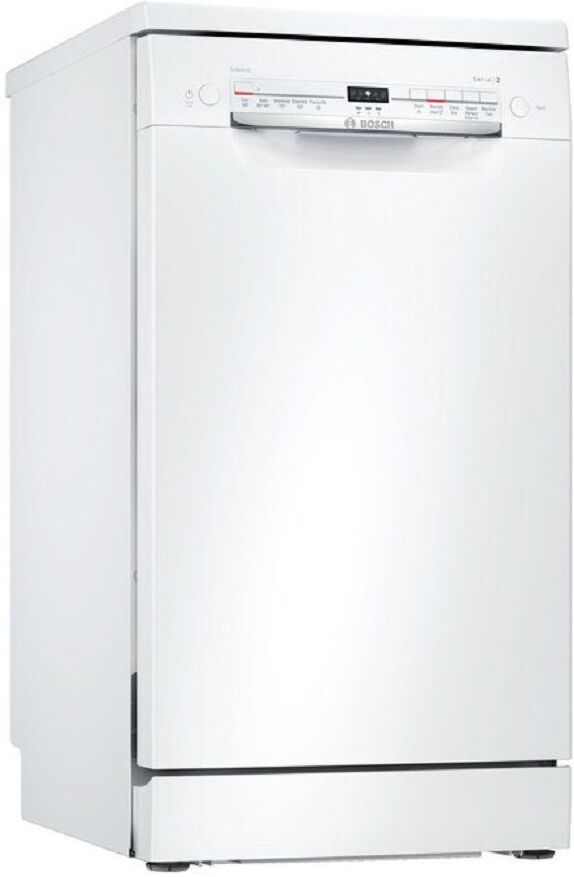 BOSCH SPS2IKW04G Slimline WiFi-enabled Dishwasher - White, White