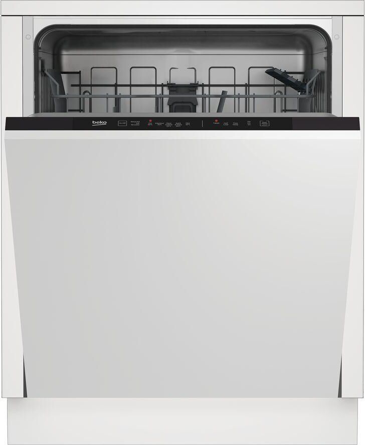 BEKO DIN15X20 Full-size Fully Integrated Dishwasher, White