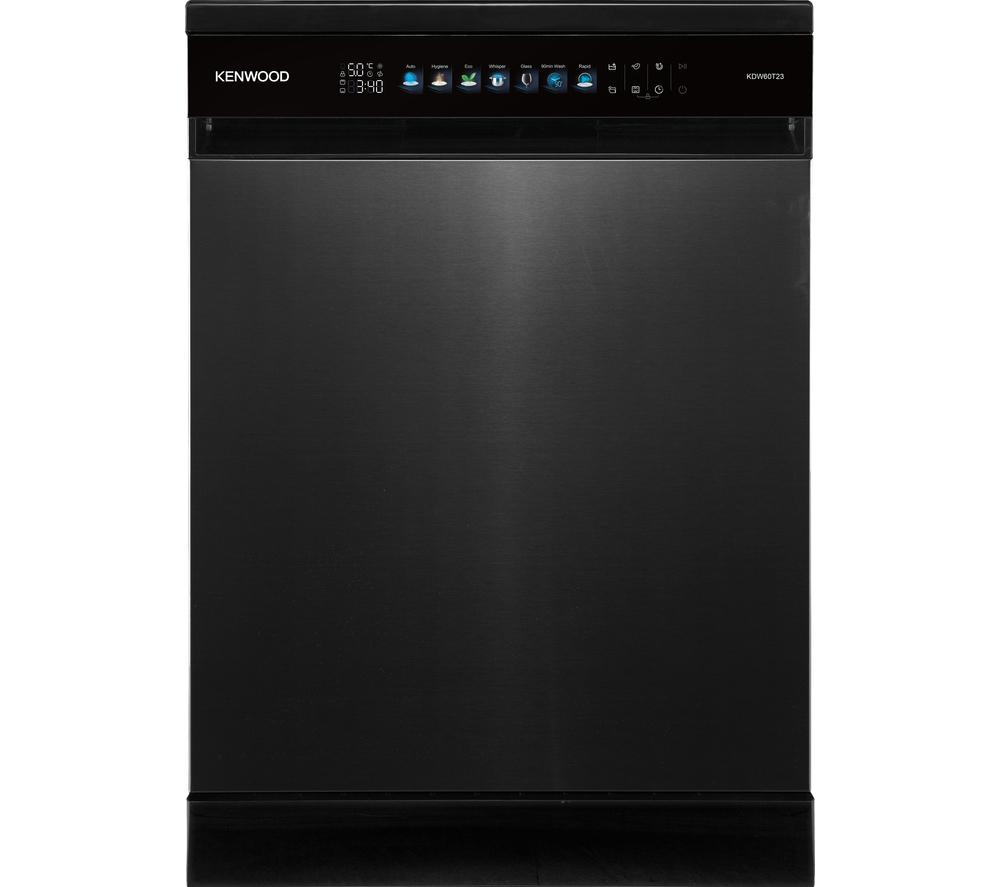 KENWOOD KDW60T23 Full-size Dishwasher - Stainless Steel, Silver/Grey